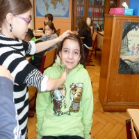 Fabrication des masques de Carnaval